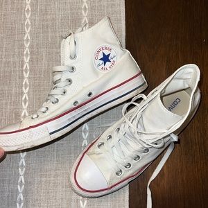 White high top converse
